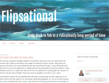 Tablet Screenshot of flipsational.com